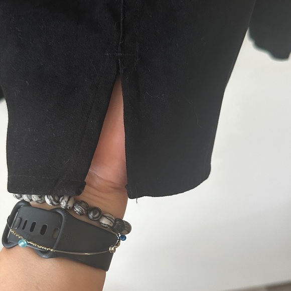 NORTHERN REFLECTIONS | Vintage Black Suede Embroidered Button Up Shirt - Picture 7 of 15